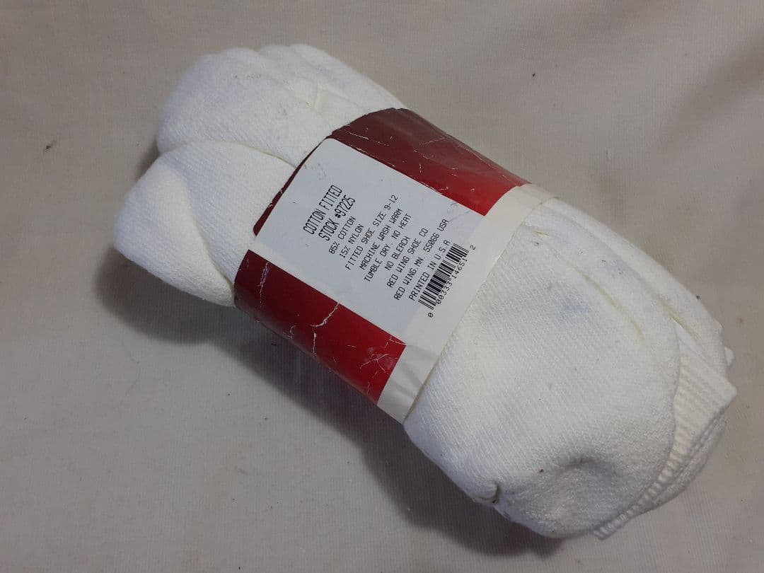 デッド ヴィンテージ レッドウイング 靴下 3枚セット 当時物 オリジナル レア