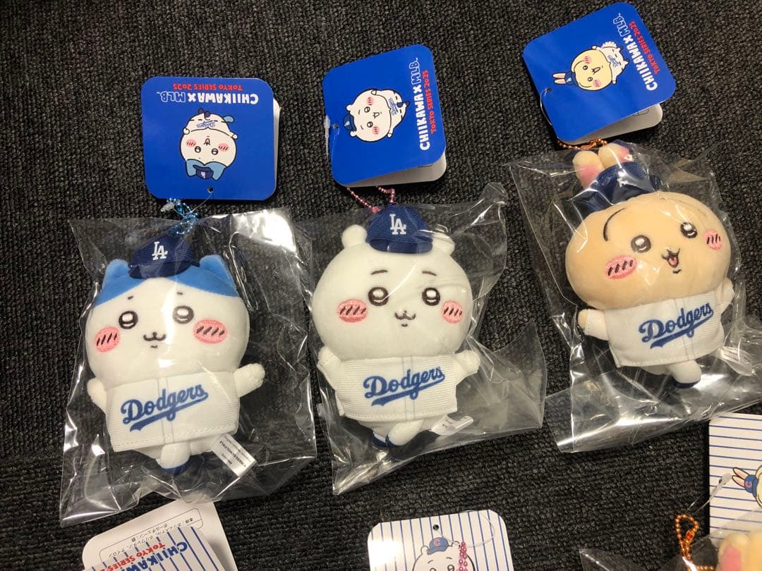 ★新品MLB WORLD TOUR TOKYOちいかわマスコット全種６個セット