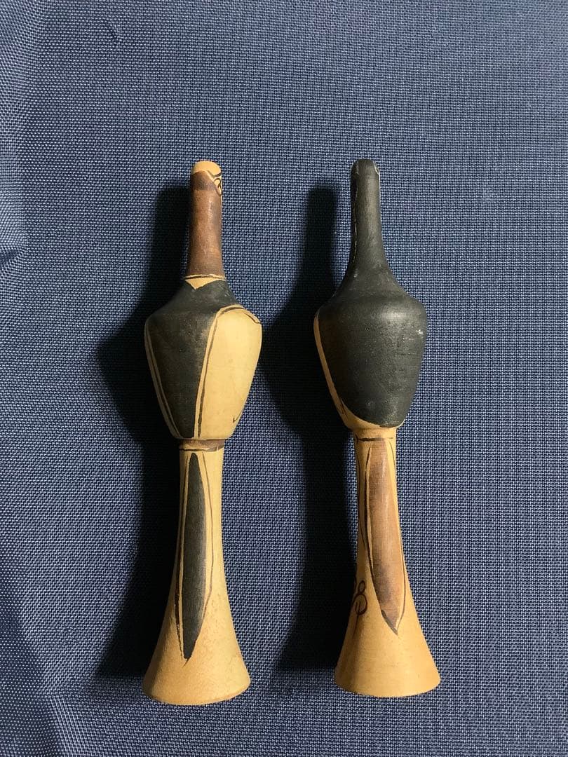 激レア こけし 修道士 修道女 根本勲 約13cm