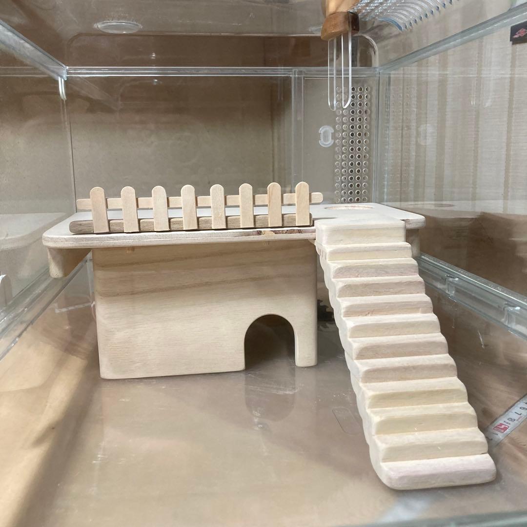 まこ様確認用　ハムスター　グラスハーモニー600/450 柵の画像