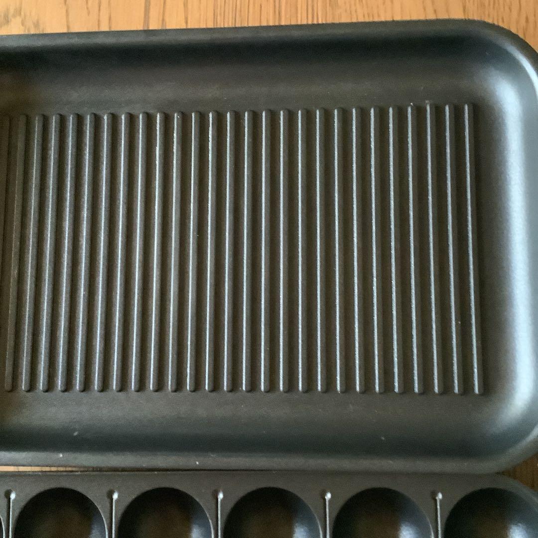 ブルーノ　ホットプレート　プレート3枚＆セラミック鍋