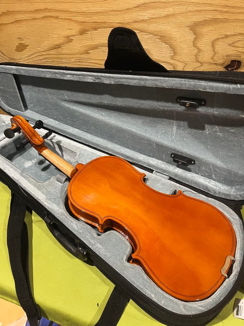初心者　バイオリン　楽器　弦切れ　美品