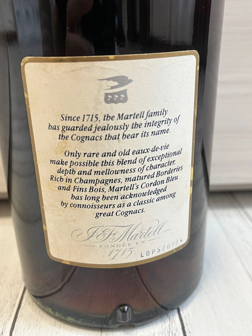 マーテル コルドンブルー コニャック1000ml