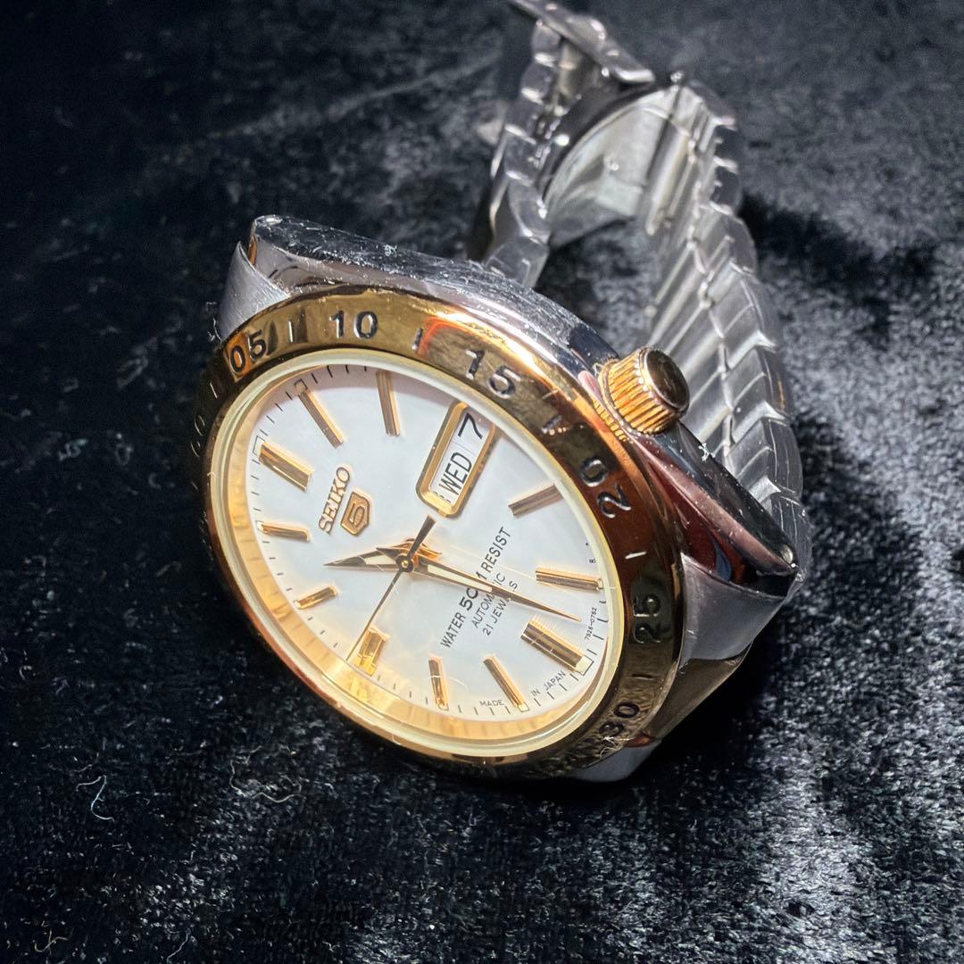 SEIKO 5 自動巻き 腕時計SNKE04J1メンズ 日本製（逆輸入品）
