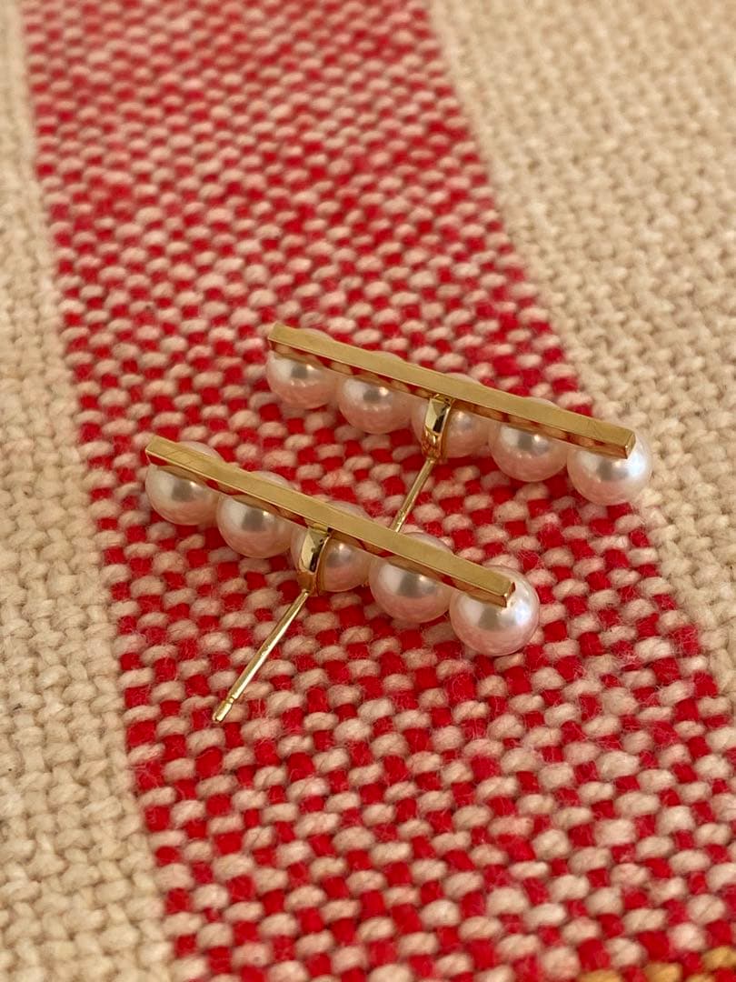 TASAKI バランスピアス　イエローゴールド