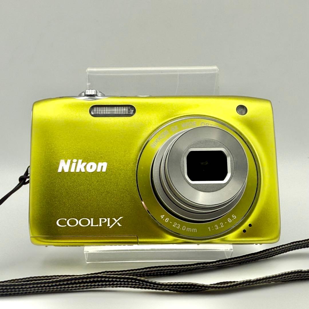 【箱付き/美品】Nikon COOLPIX S3100 コンデジ カメラ 動作品
