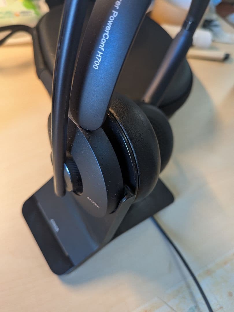310P様用)Anker PowerConf H700 ワイヤレスヘッドセット