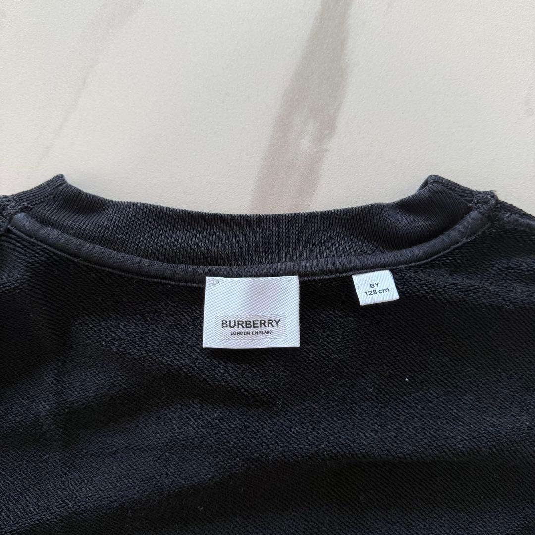 BURBERRY バーバリー 花柄プリント ロゴ トレーナー 8Y 128cm