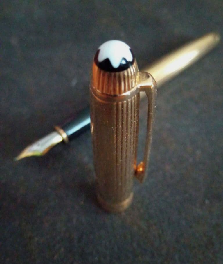 モンブラン 18金無垢 万年筆 マイスターシュテュック1447 ジャンク品