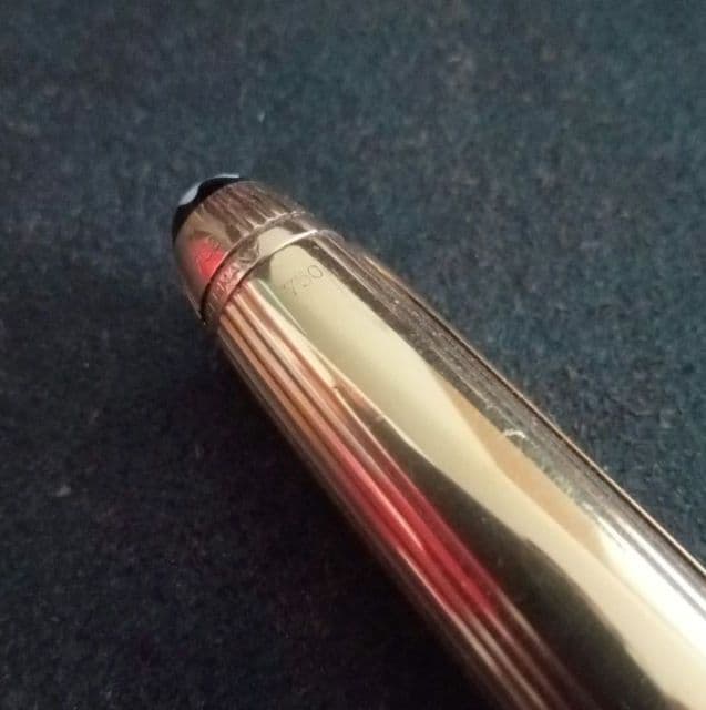 モンブラン 18金無垢 万年筆 マイスターシュテュック1447 ジャンク品