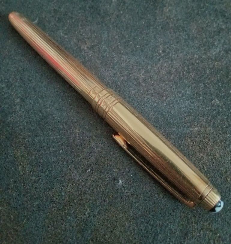 モンブラン 18金無垢 万年筆 マイスターシュテュック1447 ジャンク品