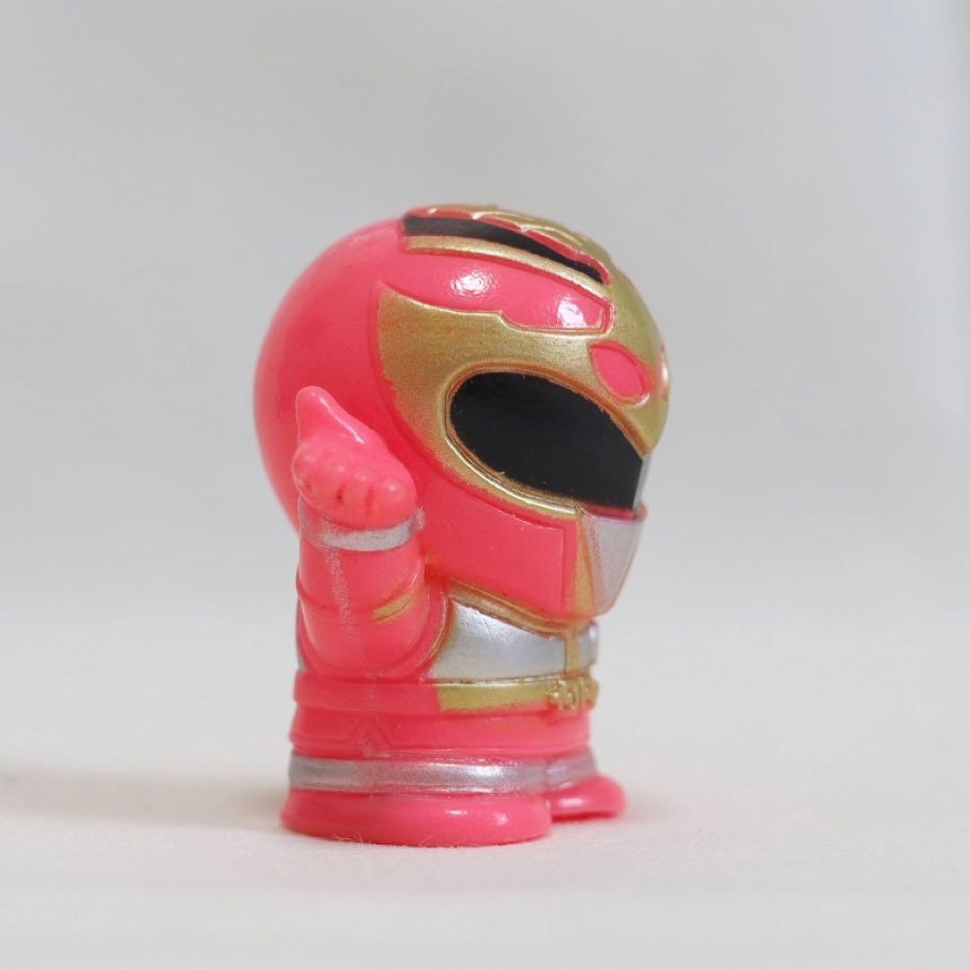 【希少】五星戦隊ダイレンジャー（ホウオウレンジャー）指人形　ソフビ