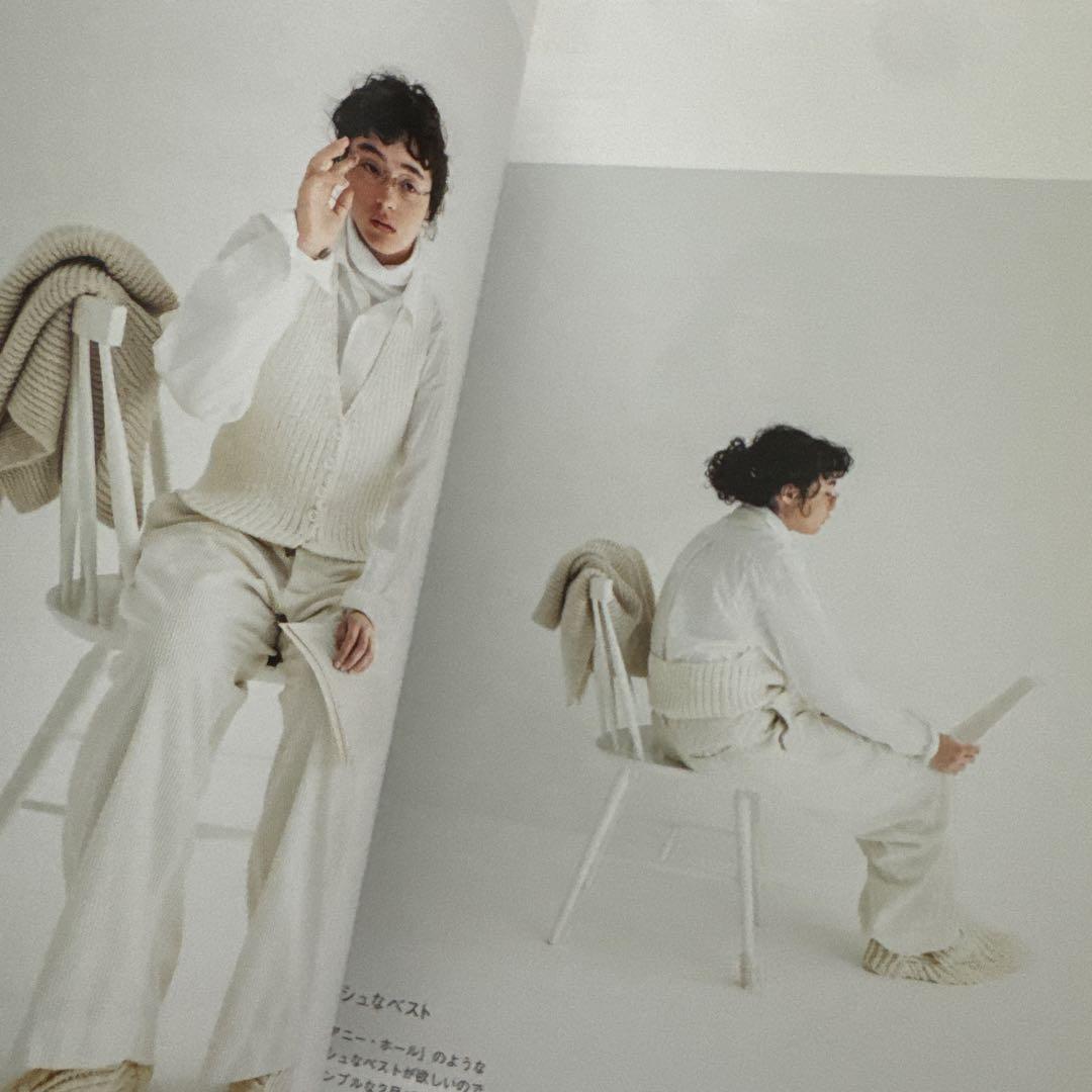 【バイイー】白い糸で編むセーターの本　サイチカ　文化出版局　ダイラン①②③