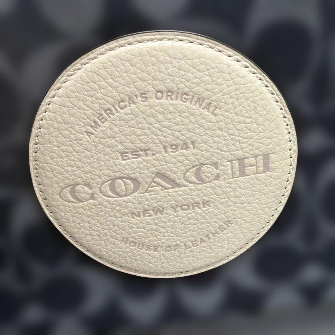 COACH デンプシー トート 22 シグネチャー　2way ショルダーバック