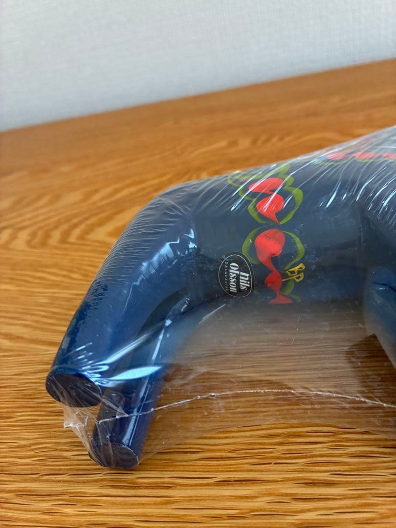 【専用】新品 未使用 未開封！ダーラナホース 20㎝と16㎝ 赤青 2体