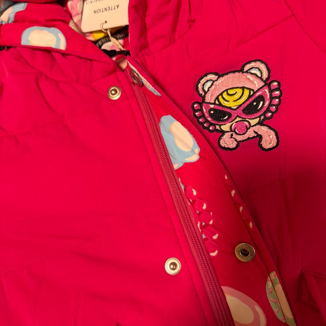 ★HYSTERICMINI ドーナツテディ ダウン★90