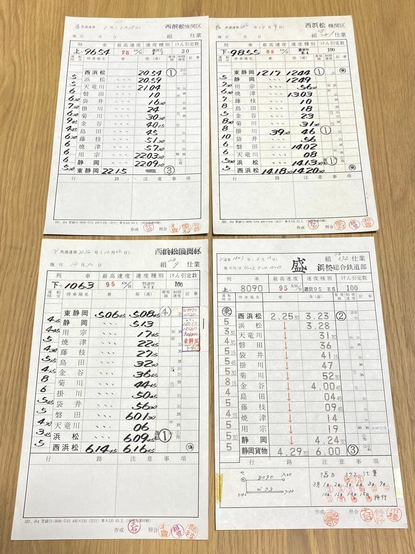 JR貨物 スタフ 8枚セット