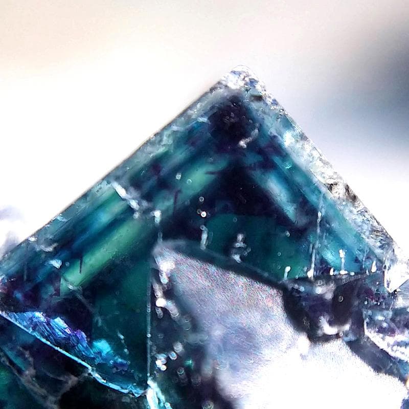 513 オコルス鉱山 フローライト ブルー パープル 蛍石