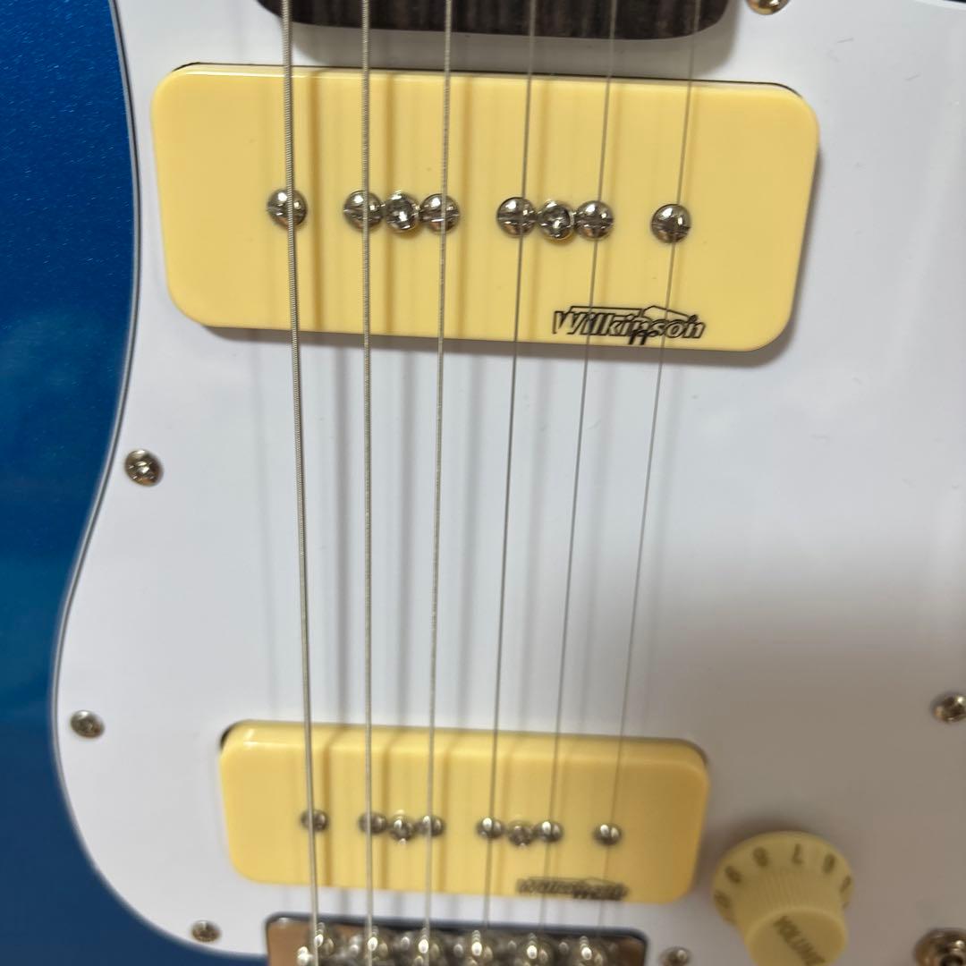 バスカーズ　ストラト改　ゴトーペグ　ウィルキンソンP90タイプ搭載　他改造多数