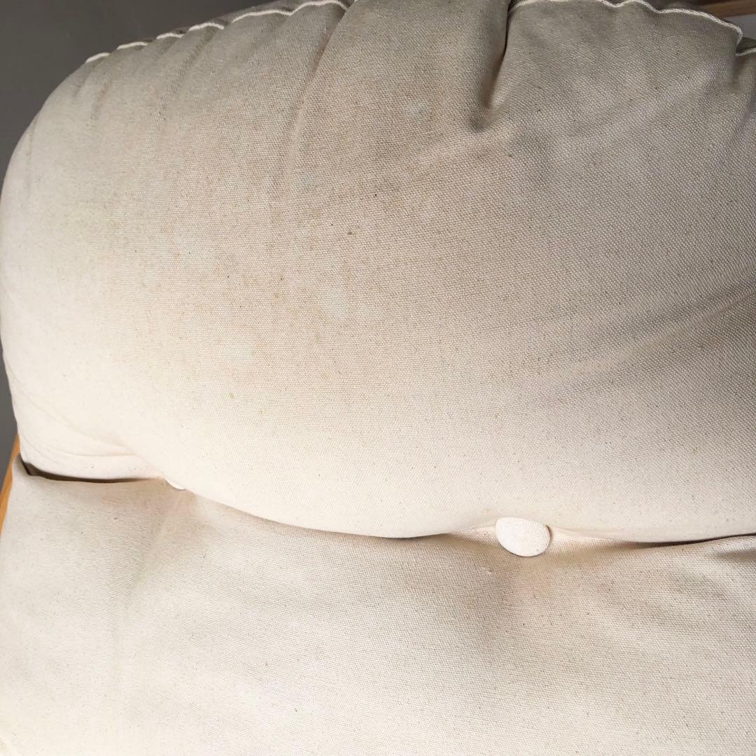 リクライニングアームチェア 木製フレーム 折りたたみチェア デッキチェア