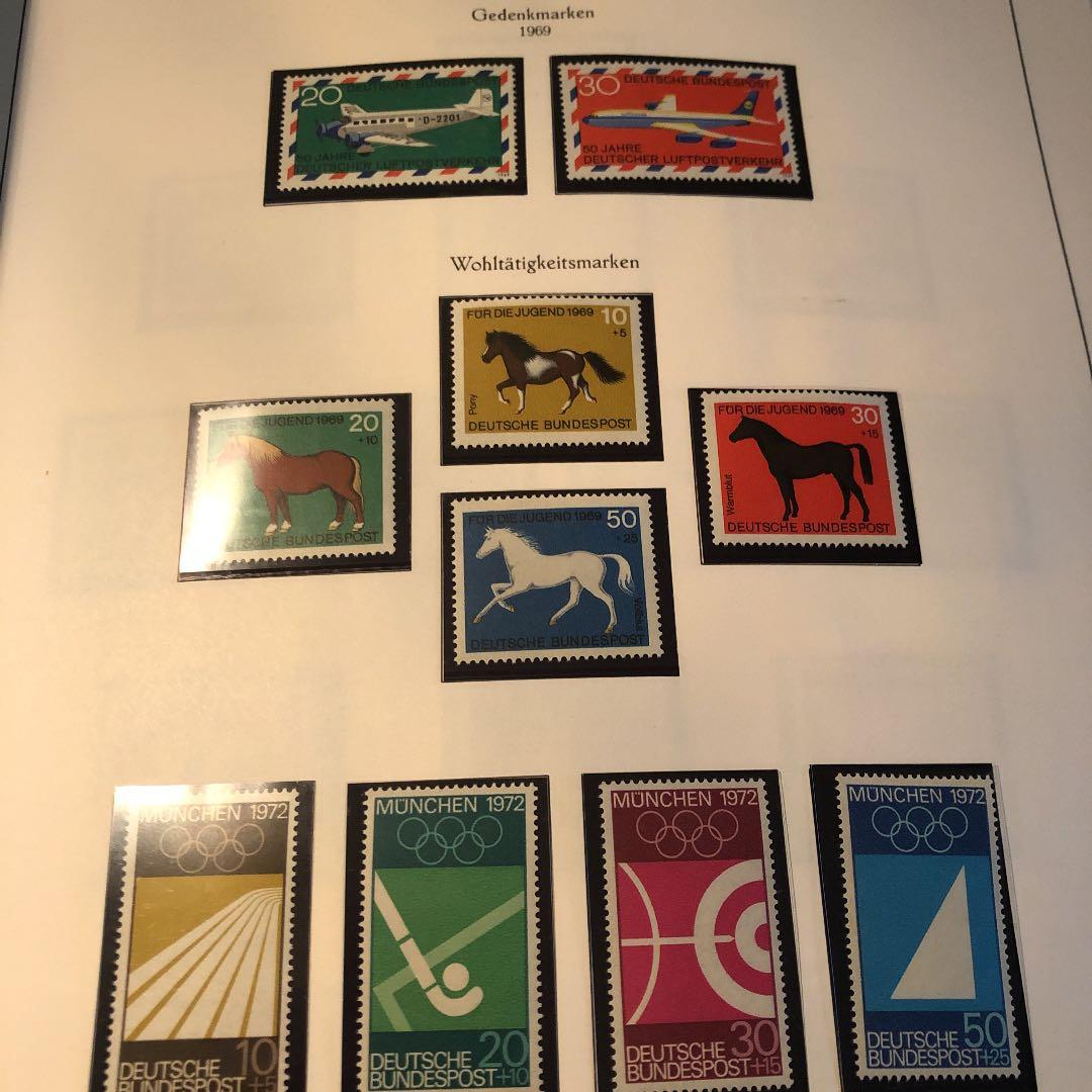 外国切手収集アルバム