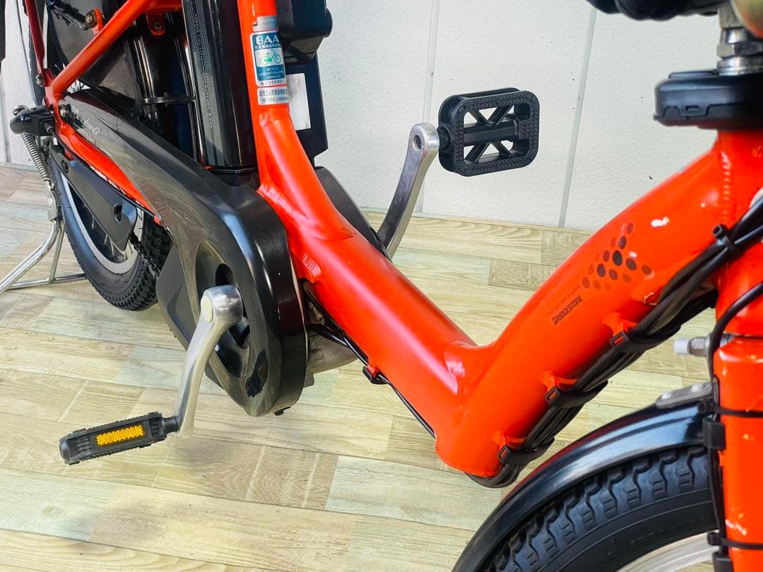 3059ブリヂストン8.7アンペア3人乗り対応子供乗せ　電動アシスト自転車