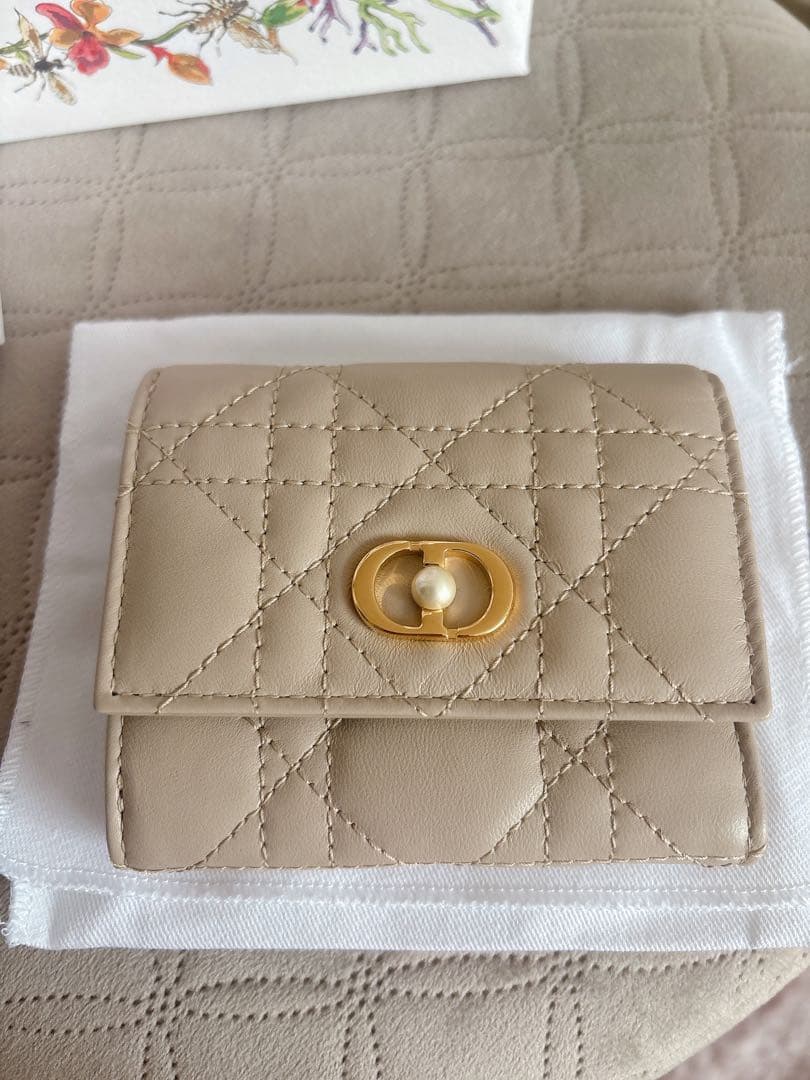 よーこ♡Dior Jolie Hibiscus 三つ折り財布