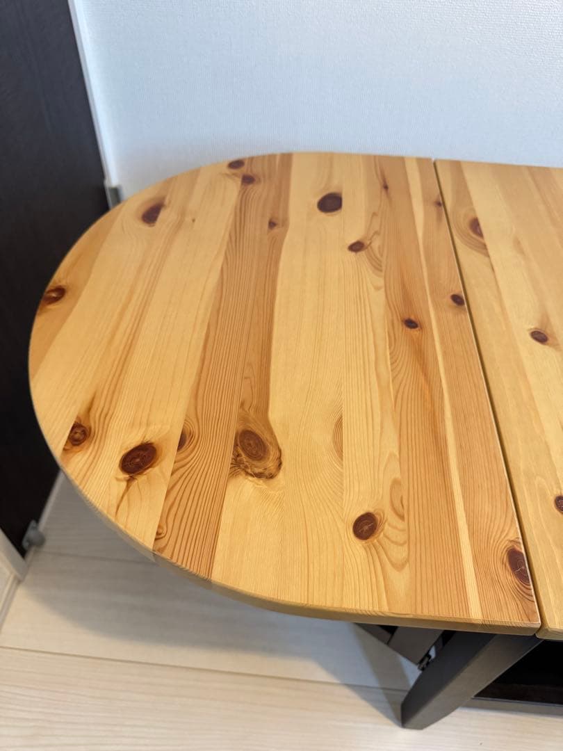 Kafka様用IKEA ARKELSTORP 木製　折りたたみ　コーヒーテーブル