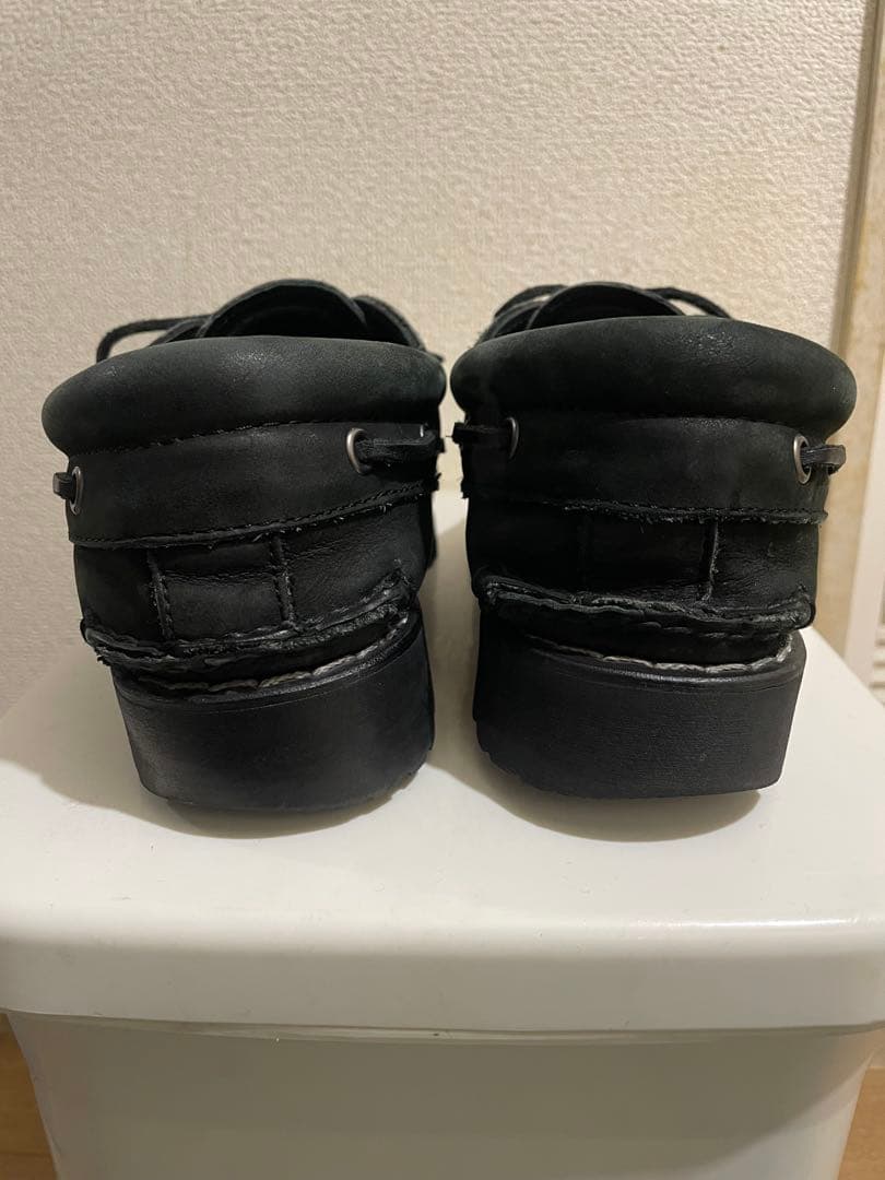 Timberland 3eye ティンバーランドオールブラック　デッキシューズ