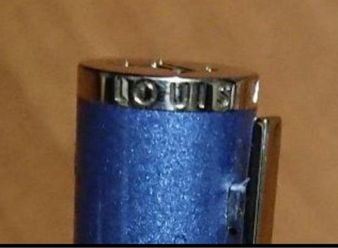 ルイヴィトン ボールペン ブルー系 used 美品