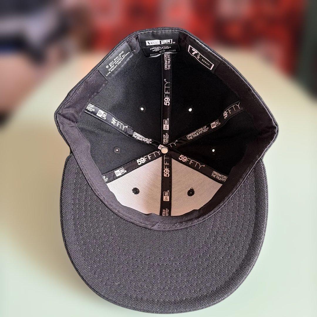【New Era 】 59FIFTY RUN DMCキャップ 7 1/2