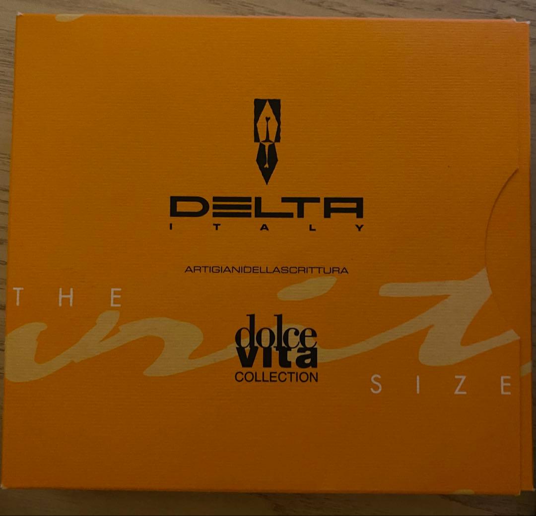 [最終値下げ] DELTA ドルチェビータ 万年筆