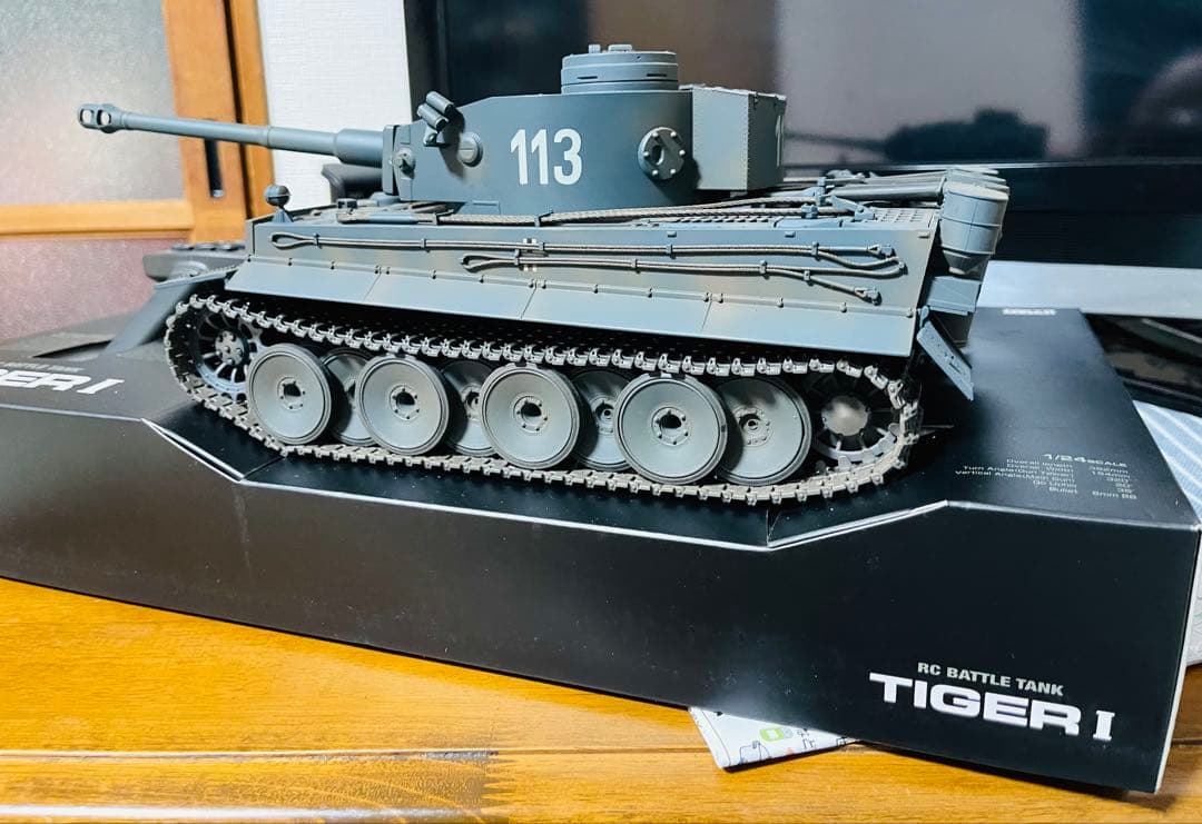 未使用 東京マルイ バトルタンク ドイツ重戦車タイガーⅠ 初期型