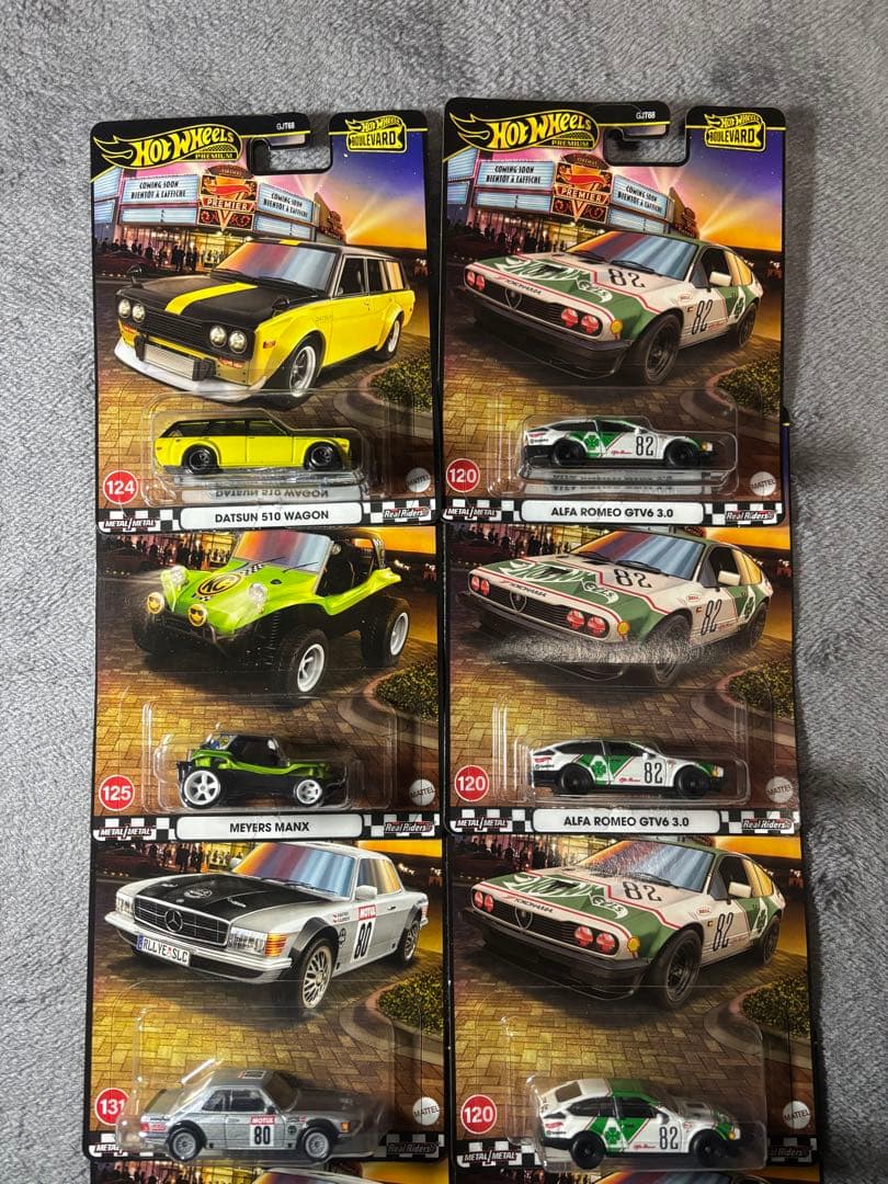 ホットウィール ブールバード 10台