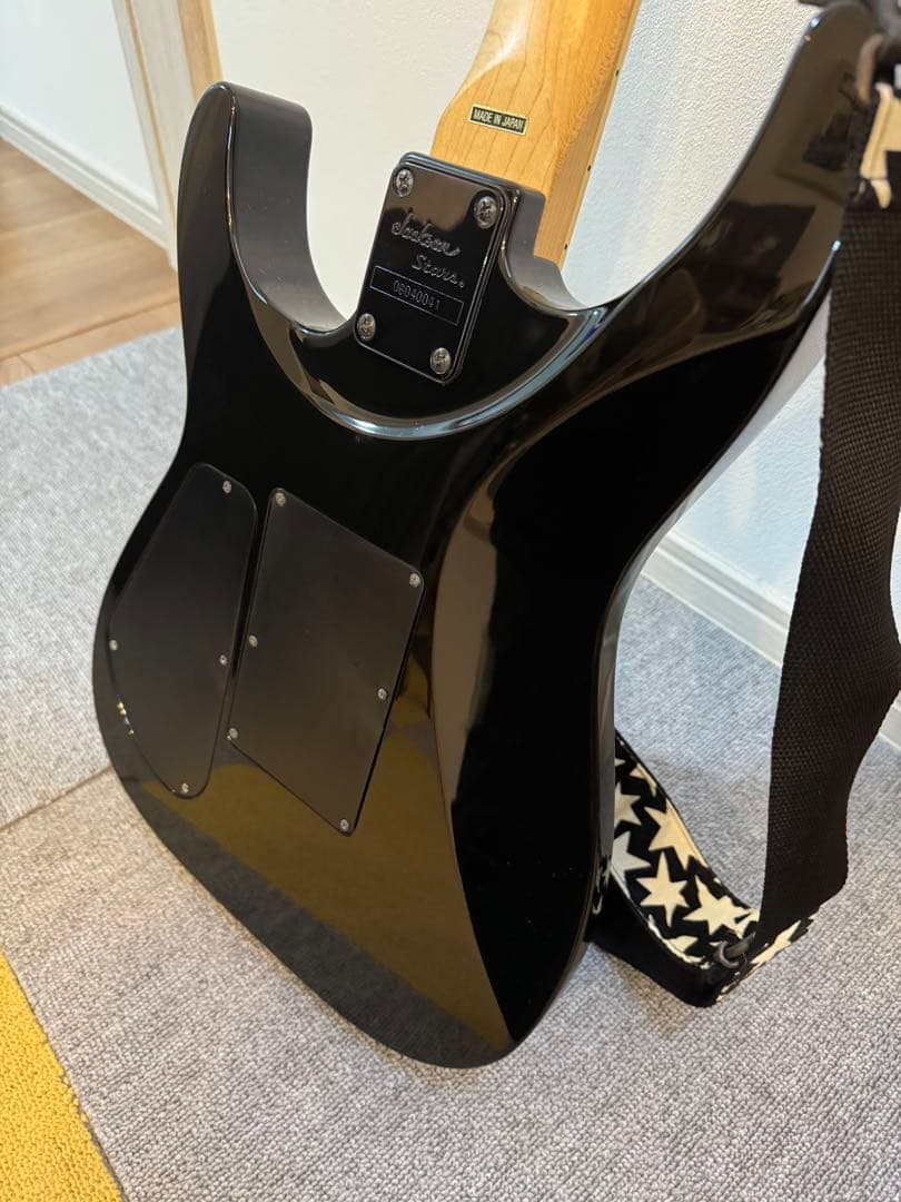 エレキギター　ジャクソンスターズ　ブラック　ケース付き
