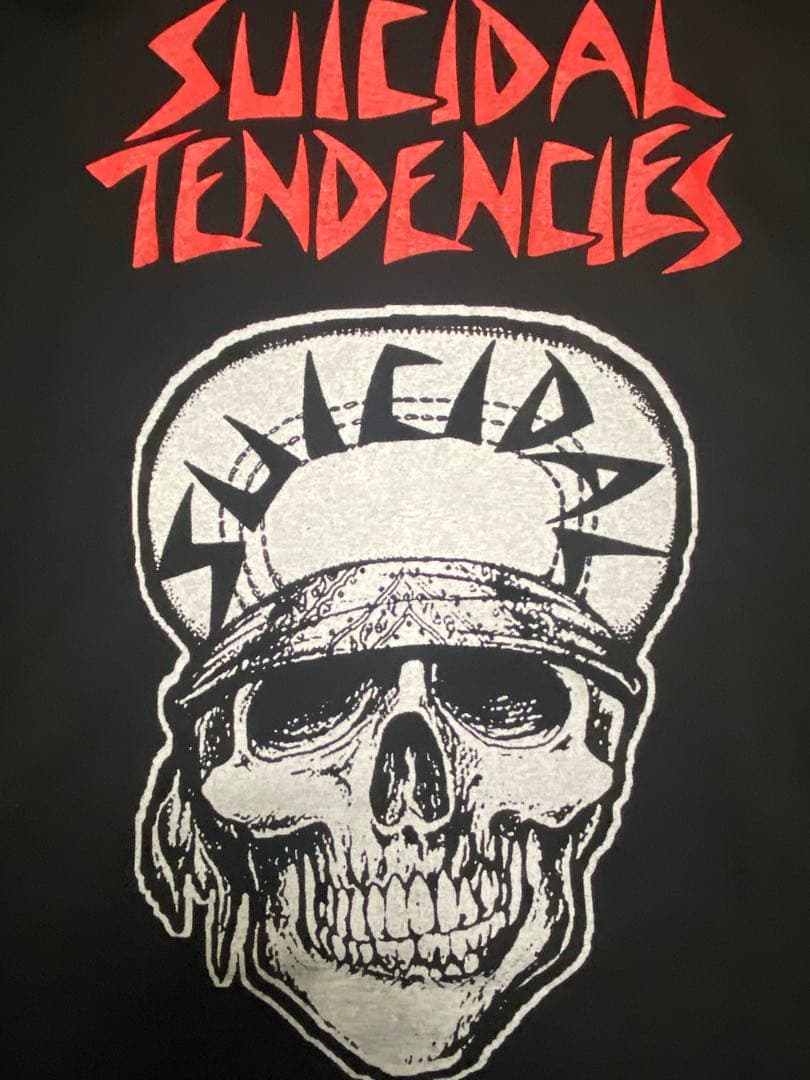 SUICIDAL TENDENCIES 長袖Tシャツ 黒 Sサイズ