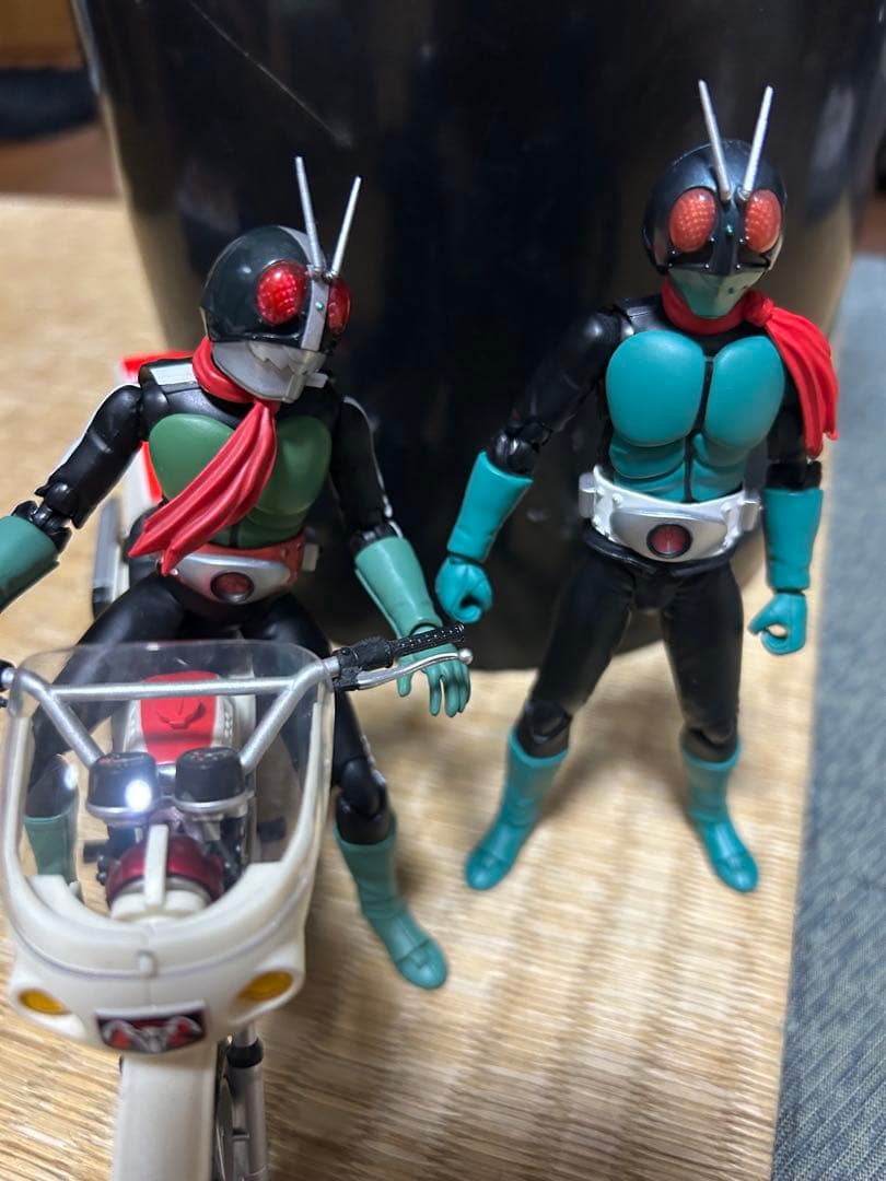 shf仮面ライダー旧1号　旧2号(魂ウェブ限定) 改造サイクロン　３個セット