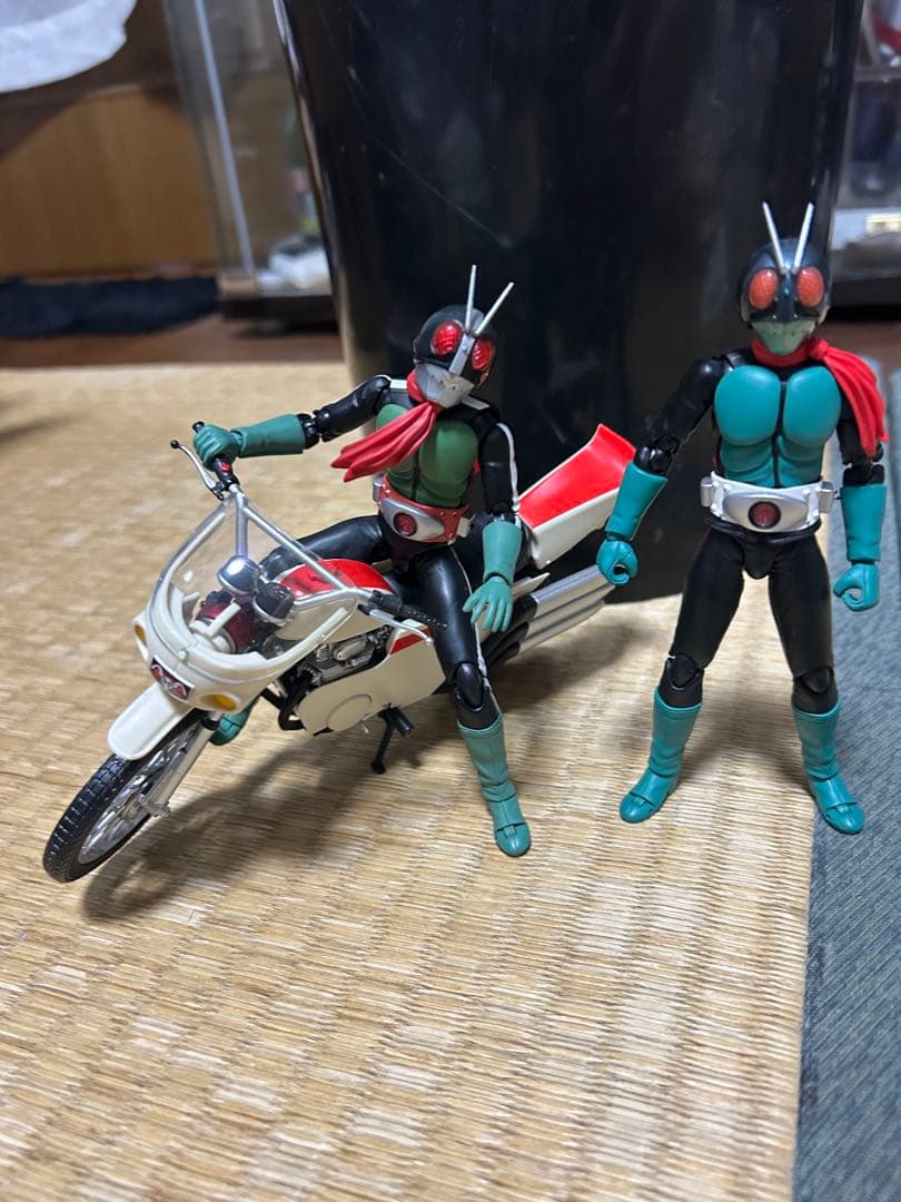 shf仮面ライダー旧1号　旧2号(魂ウェブ限定) 改造サイクロン　３個セット