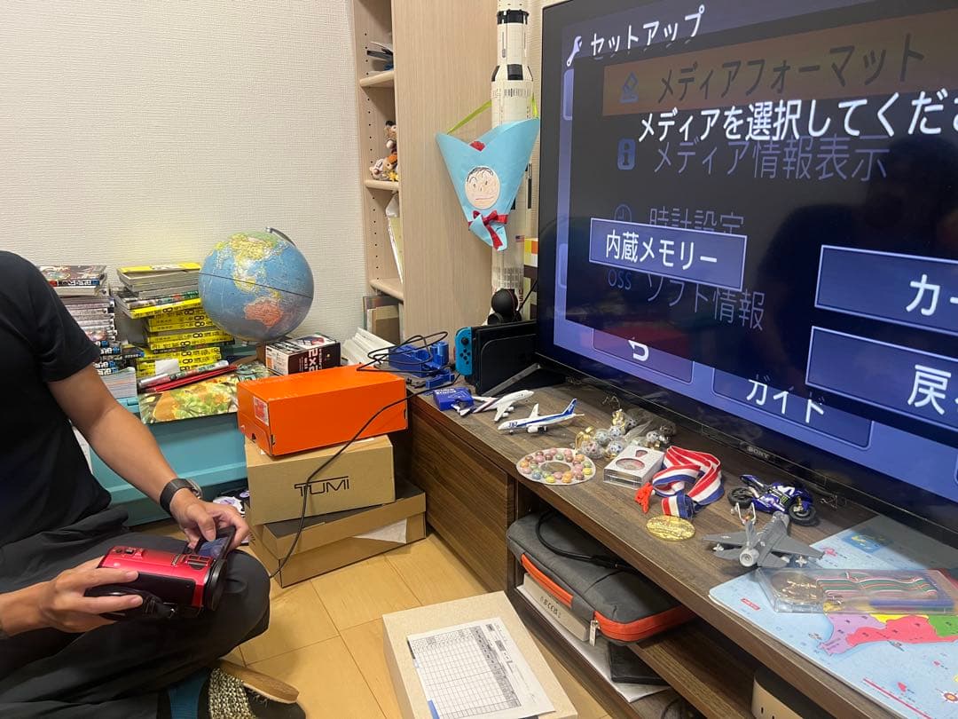 ジャンク品 Panasonic 4K ビデオカメラ HC-VX992MS-R