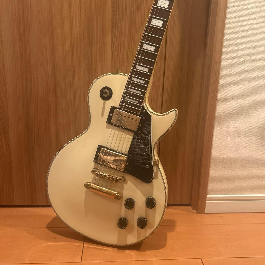 Photo Genic エレキギター 白 ハムバッカー搭載