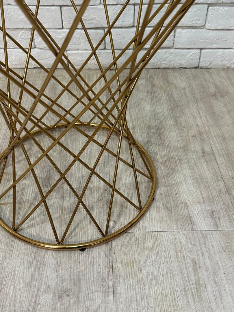 【東京23区配送無料】定価4万円　フランフラン　サイドテーブル　ガラス　センター