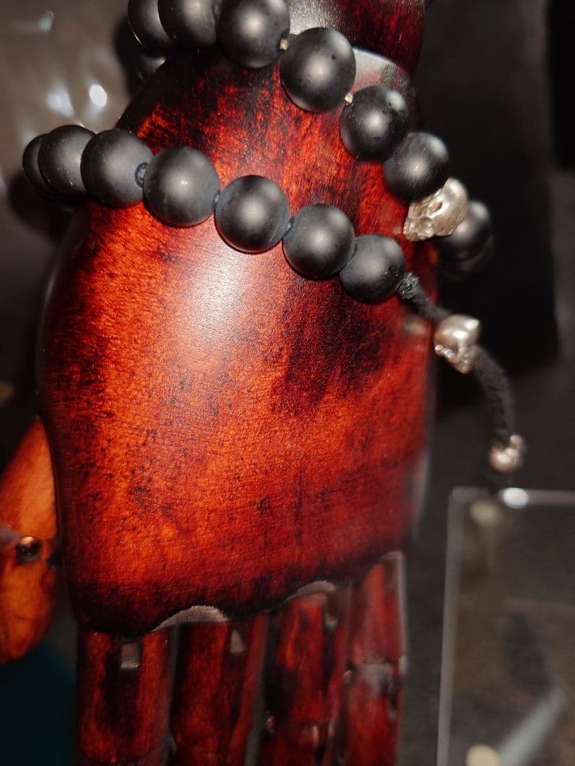 氷室京介 Personal Jesus オニキス スカルブレスレット初期型 2種