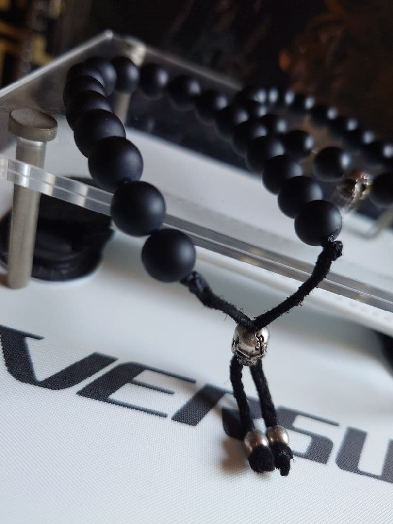 氷室京介 Personal Jesus オニキス スカルブレスレット初期型 2種