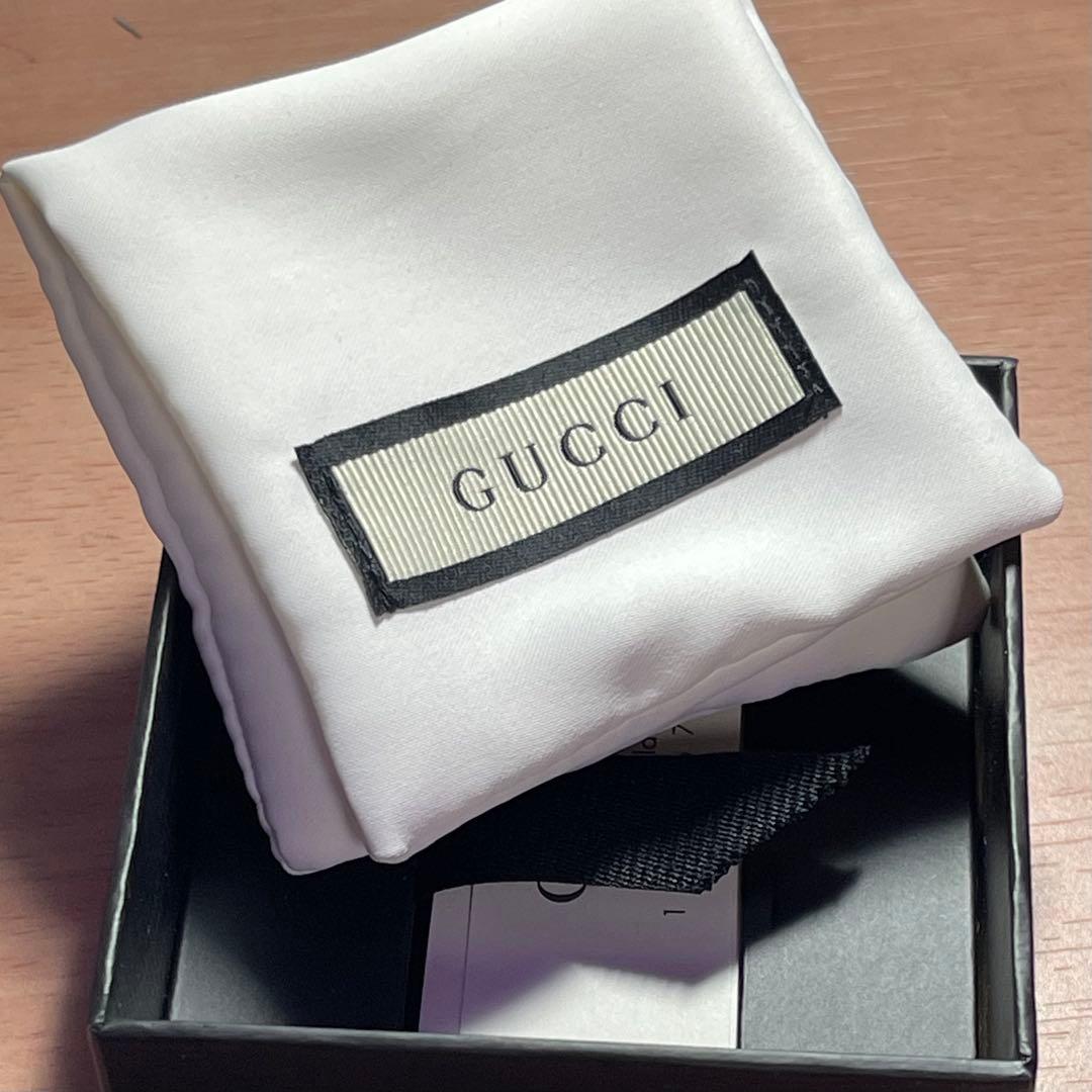 GUCCI シルバービーズブレスレット