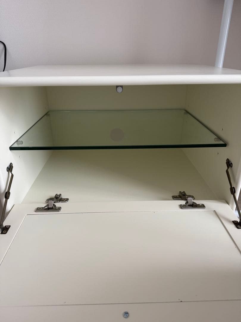 Casamia バンド・ウッドホワイトラタン サイドテーブル　即購入○