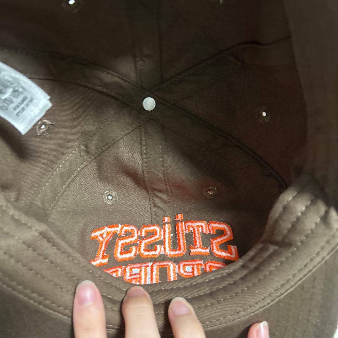 STÜSSY SPORT ブラウンキャップ