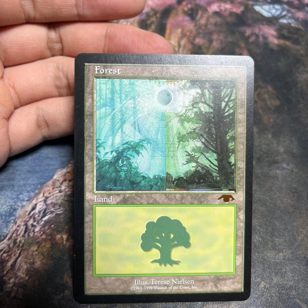 MTG グルランド　森　forest guru