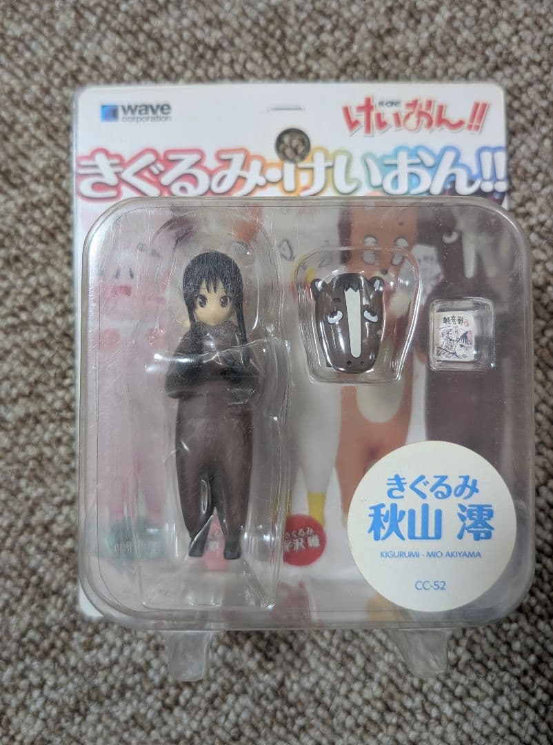 けいおん フィギュア きぐるみ 平沢唯 秋山澪 田井中律 琴吹紬 中野梓