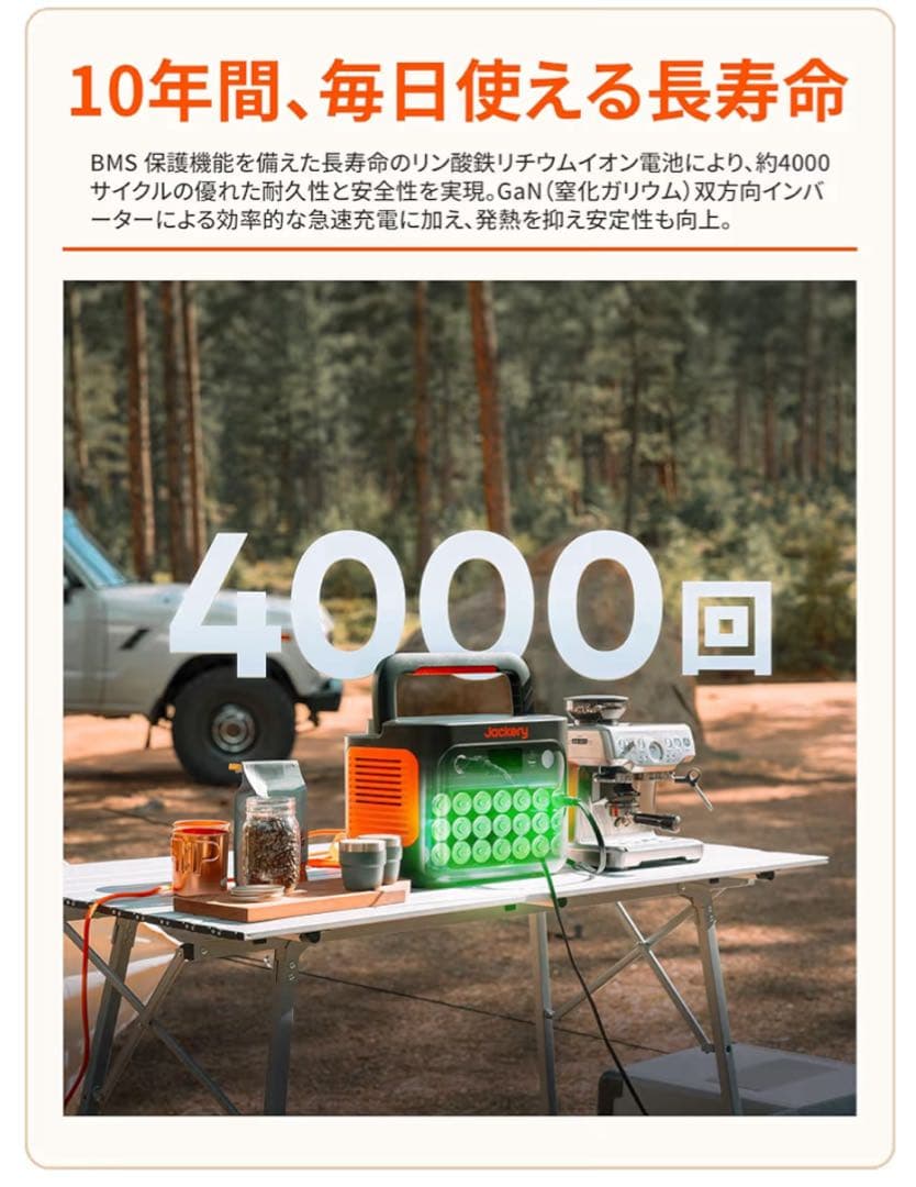 Jackery 2000New 2042Wh JE-2000D 専用ケース付