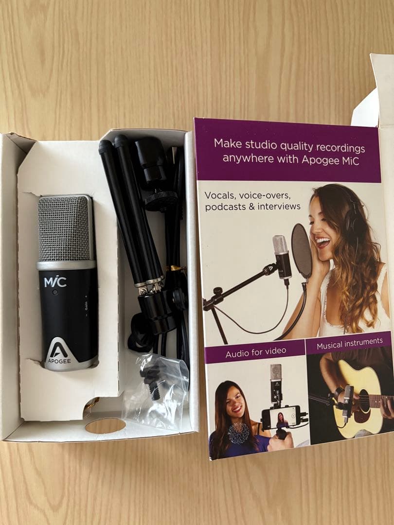 【最終値下げ】APOGEE MiC コンデンサーマイク